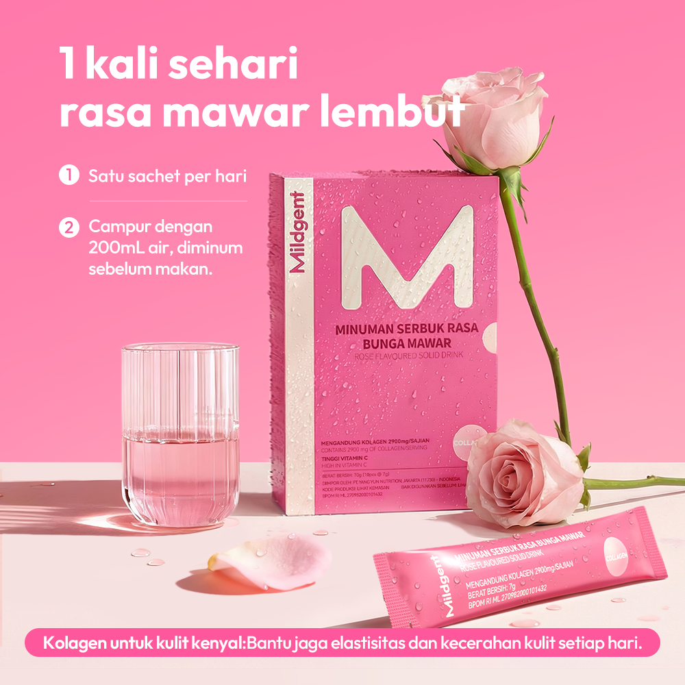 MILDGENT ROSE FLAVOURED SOLID DRINK